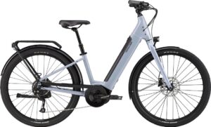 VTC Électrique Cannondale Adventure Neo 3.1 EQ Low Step Microshift 9V 400 Wh 27.5'' Bleu