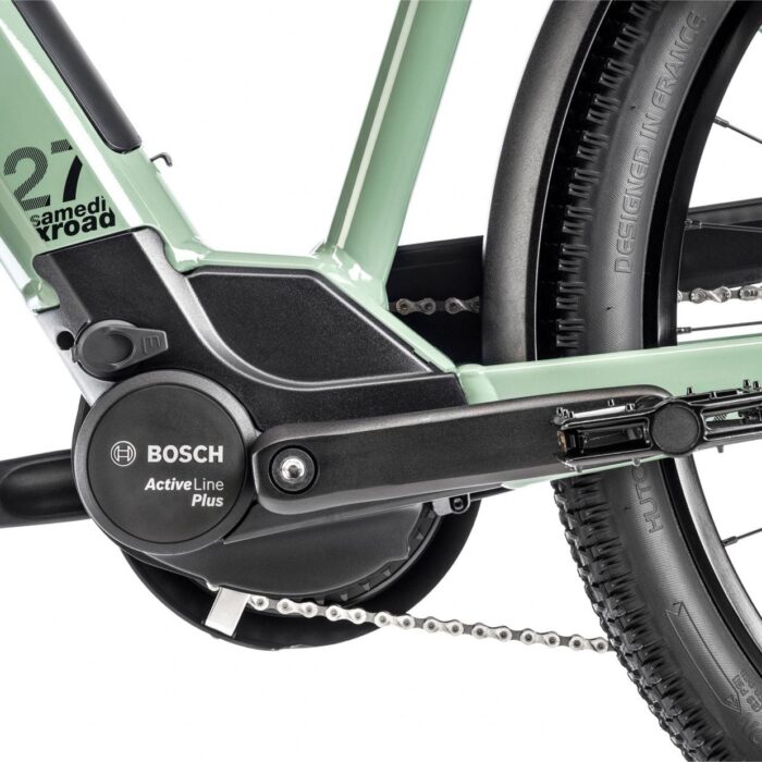 VTC Électrique Moustache Samedi 27 Xroad 1 Open Shimano Altus 9V 400 Wh 27.5'' Vert3 VTC Électrique Moustache Samedi 27 Xroad 1 Open Shimano Altus 9V 400 Wh 27.5'' Vert3