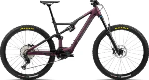 VTT Électrique Tout-Suspendu Orbea Rise H10 Shimano XT 12V 540 Wh 29'' Violet Metallic Mulberry 2023