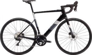Vélo de Route Électrique Cannondale SuperSix EVO Neo 3 Shimano 105 11V 250 Wh 700 mm Noir Pearl