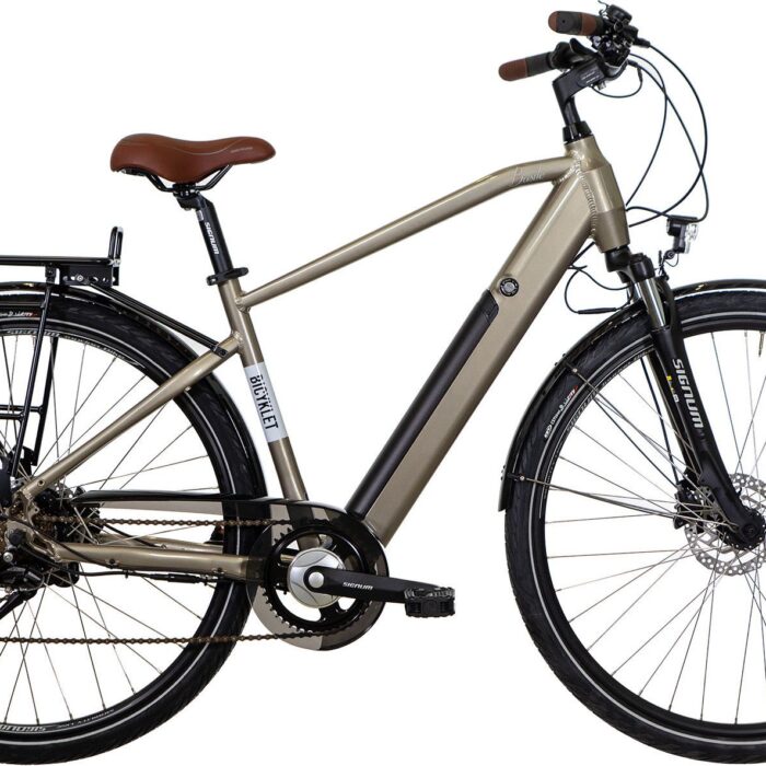 Vélo de Ville Électrique Bicyklet Basile Shimano Acera/Altus 8V 504 Wh 700 mm Gris Vélo de Ville Électrique Bicyklet Basile Shimano Acera/Altus 8V 504 Wh 700 mm Gris