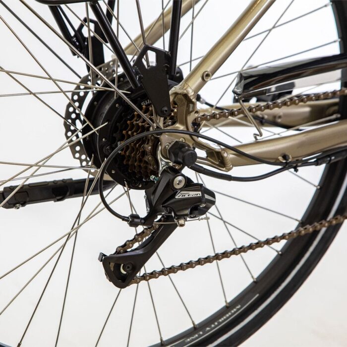 Vélo de Ville Électrique Bicyklet Basile Shimano Acera Altus 8V 504 Wh 700 mm Gris3 Vélo de Ville Électrique Bicyklet Basile Shimano Acera Altus 8V 504 Wh 700 mm Gris3