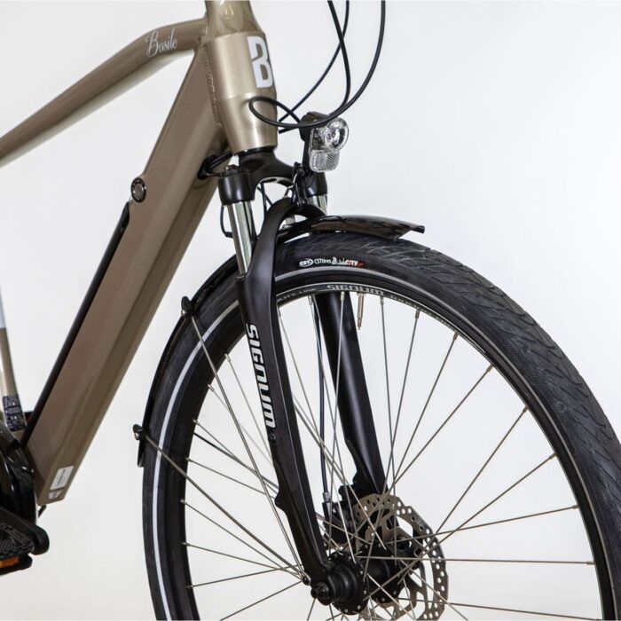 Vélo de Ville Électrique Bicyklet Basile Shimano Acera Altus 8V 504 Wh 700 mm Gris5 Vélo de Ville Électrique Bicyklet Basile Shimano Acera Altus 8V 504 Wh 700 mm Gris5