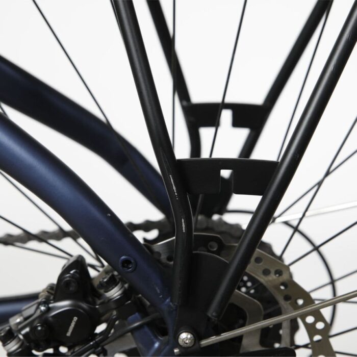 Vélo de Ville Électrique Bicyklet Raymond Shimano Acera 9V 504 Wh 27.5'' Bleu Matt Night7 Vélo de Ville Électrique Bicyklet Raymond Shimano Acera 9V 504 Wh 27.5'' Bleu Matt Night7