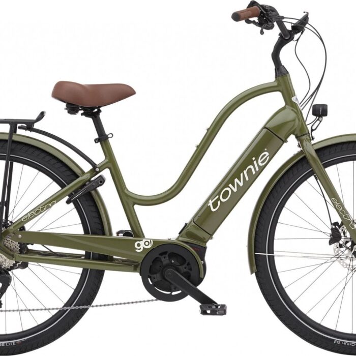 Vélo de Ville Electrique Electra Townie Path Go 10D EQ Step-Thru 27.5' 500Wh Shimano Deore 10V Vert Vélo de Ville Electrique Electra Townie Path Go 10D EQ Step-Thru 27.5' 500Wh Shimano Deore 10V Vert