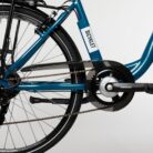 Vélo de Ville Électrique Mixte Bicyklet Claude Shimano Tourney 7V 500 Wh 700 mm Turquoise Marron1