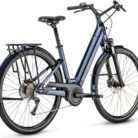 Vélo de Ville Électrique Moustache Samedi 28.2 Open Shimano Altus 9V 400 Wh 700 mm Bleu Nuit2