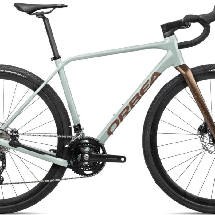 Gravel Bike Orbea Terra H40 Shimano GRX 10V 700 mm Bleu Stone Marron Copper 2024 Gravel Bike Orbea Terra H40 Shimano GRX 10V 700 mm Bleu Stone Marron Copper 2024
