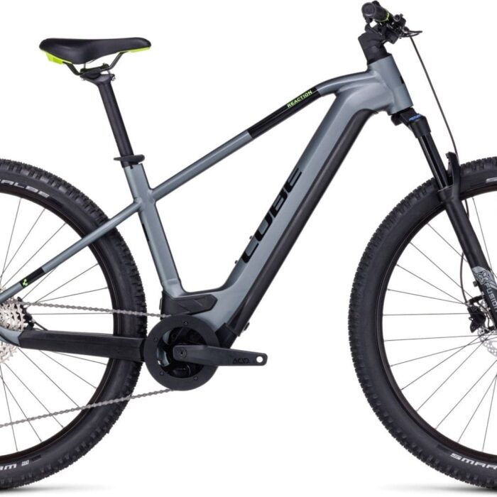 VTT Électrique Semi-Rigide Cube Reaction Hybrid Pro 625 Shimano Deore 11V 625 Wh 29'' Gris Flash 2023