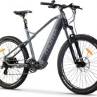 VTT Electrique Semi-Rigide Moma Bikes E-MTB 27.5'' Shimano Altus 8V Gris