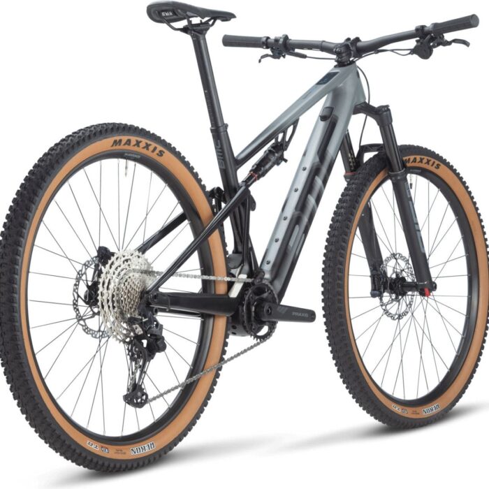 VTT Électrique Tout-Suspendu BMC Fourstroke AMP LT Three Shimano SLX 12V 360 Wh 29'' Gris Iron Noir 20233