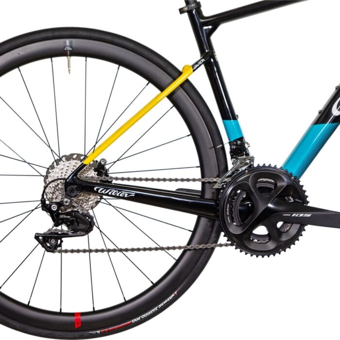 Vélo de Route Wilier Triestina Garda Disc Shimano 105 11V 700 mm Noir Bleu Astana 20231