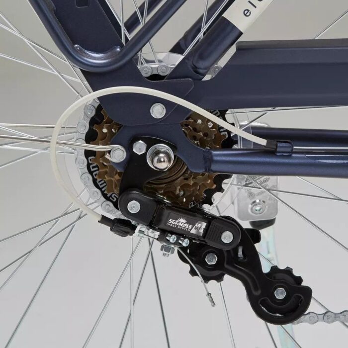 Velo de ville BTWIN Elops 520 Cadre Bas Bleu nuit7