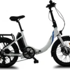 Vélo pliant électrique URBANBIKER MINI T 20' blanc - Batterie 540Wh Moteur 250W / 155-175 cm