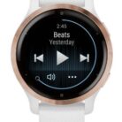 Montre connectée GARMIN Venu 2S - Rose Gold - Bracelet blanc2