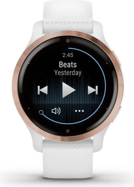 Montre connectée GARMIN Venu 2S - Rose Gold - Bracelet blanc2 Montre connectée GARMIN Venu 2S - Rose Gold - Bracelet blanc2