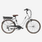 Vélo de ville électrique adulte E-City 110 BLANC NAKAMURA1