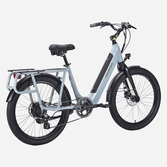 Vélo de ville électrique adulte ECROSSCITY BLEU NAKAMURA0