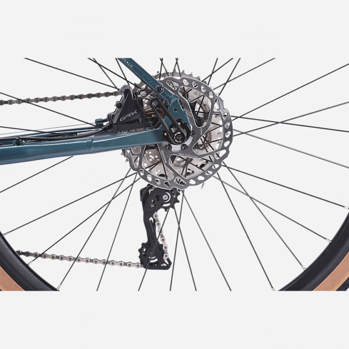Vélo gravel adulte E-GRAVEL VERT NAKAMURA9
