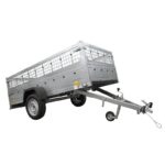 Remorque Garden Trailer 264 KIPP (New) avec rehausses grillagées et roue jockey