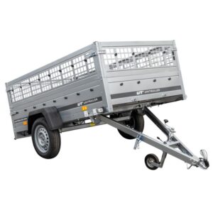 Unitrailer GARDEN TRAILER 230 KIPP (NEW) remorque voiture avec roue jockey et côtés grillagés