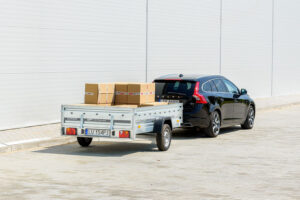 Remorque voiture simple essieu 264 x 150 EXPERT